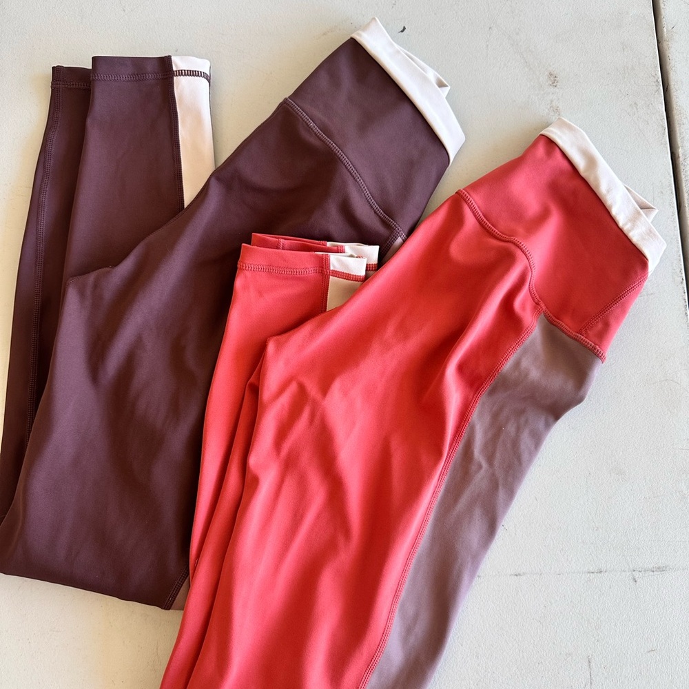 2 Colorful Leggings